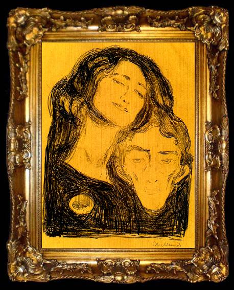 framed  Edvard Munch salome, ta009-2